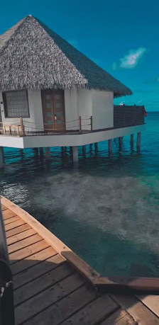 Adaaran Prestige Water Villas with 24Hr Premium All Inclusive overwater villa — deck