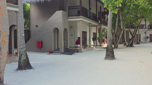 Adaaran Rannalhi Water Villas overwater villa — deck