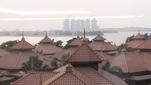 Anantara The Palm Dubai Resort overwater villa — deck