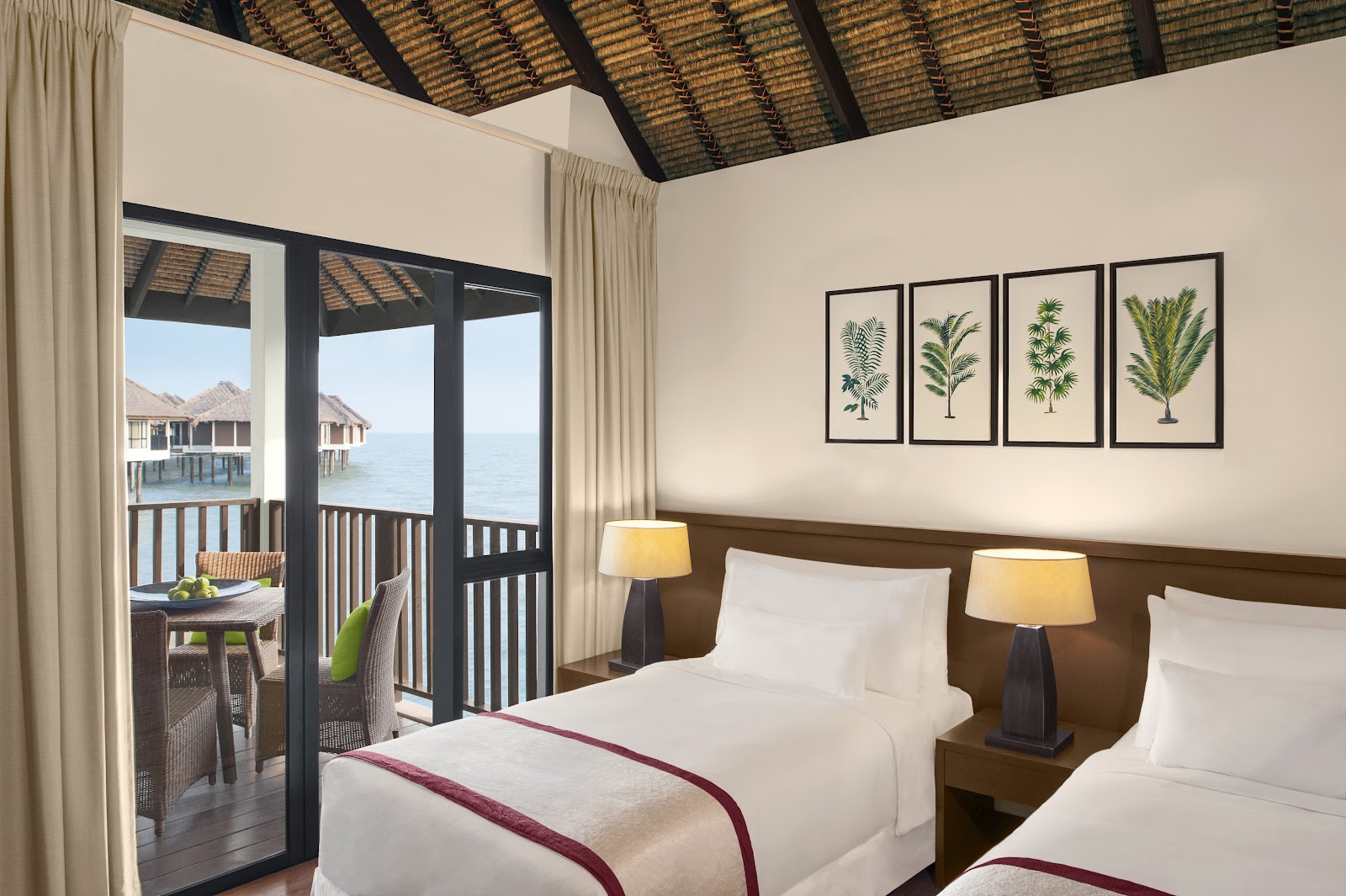 Avani Sepang Goldcoast Resort overwater villa — deck