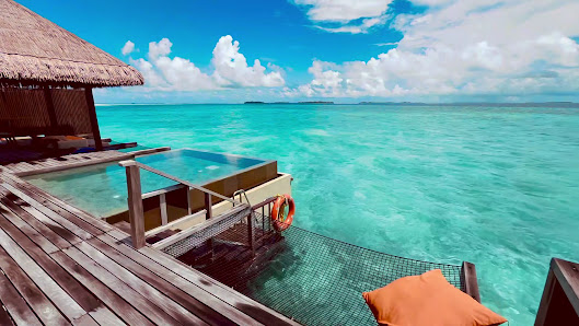Ayada Maldives overwater villa — deck