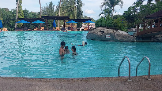 Berjaya Langkawi Resort overwater villa — deck