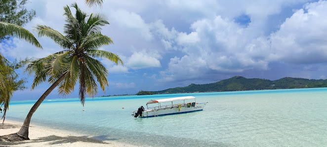 Chez Nono Bora Bora Lodge overwater villa — lagoon