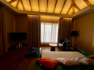 Cinnamon Dhonveli Maldives overwater villa — interior