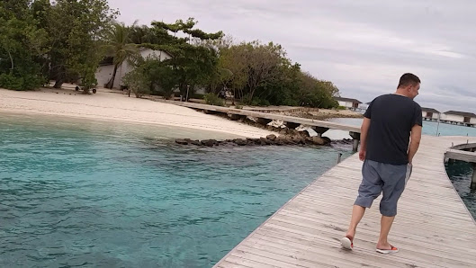 Cinnamon Dhonveli Maldives overwater villa — deck
