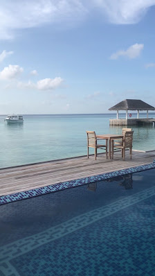 Cocogiri Island Resort Maldives overwater villa — deck