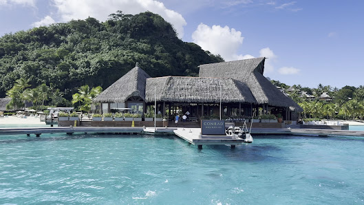 Conrad Bora Bora Nui overwater villa — deck