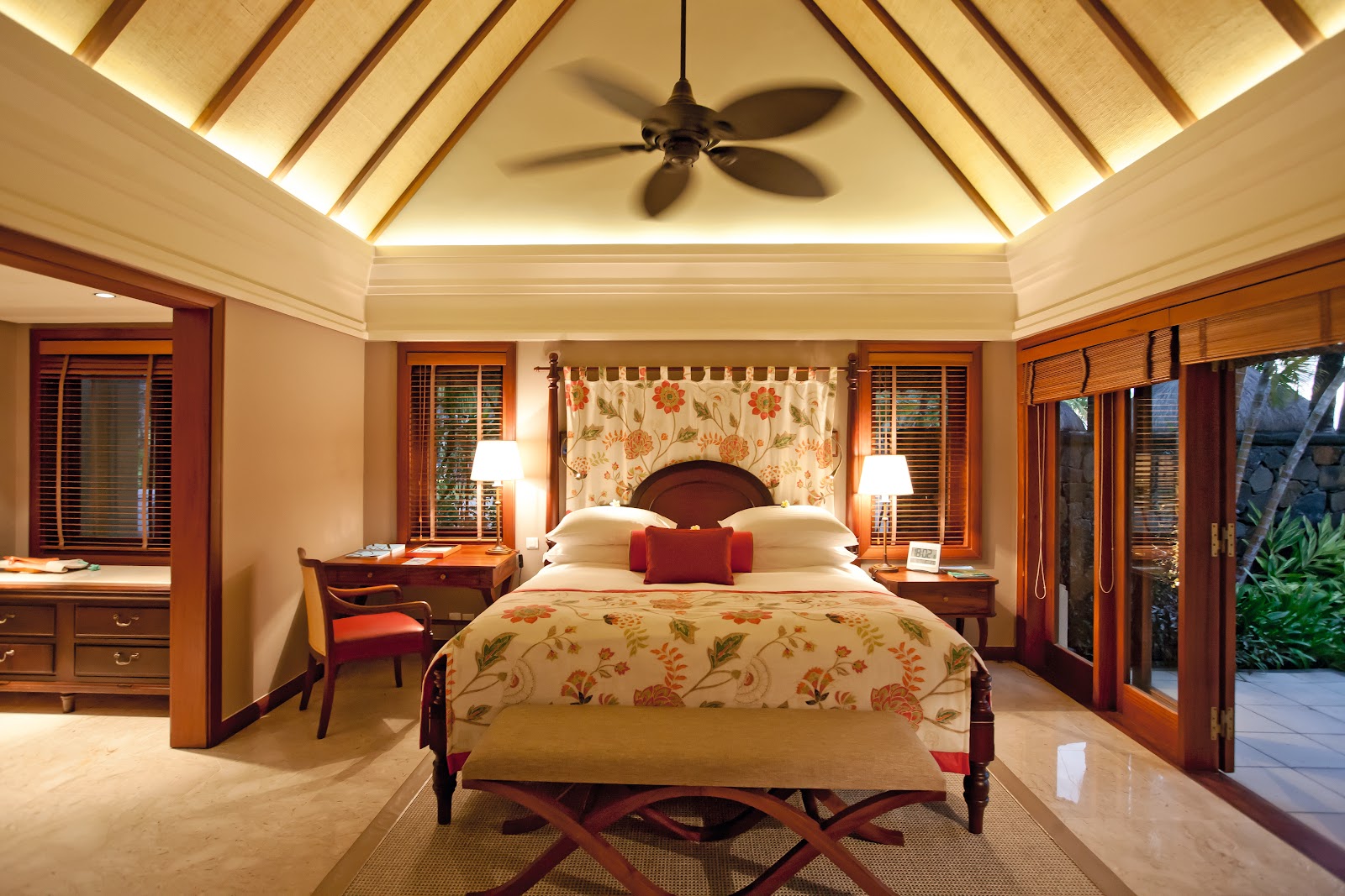 Constance Prince Maurice overwater villa — interior