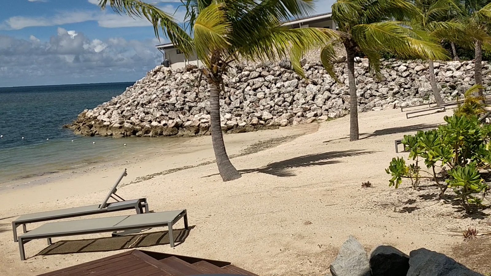 Fiji Marriott Resort Momi Bay overwater villa — interior