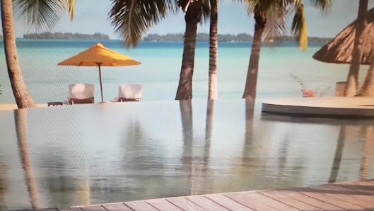 Four Seasons Resort Bora Bora overwater villa — deck