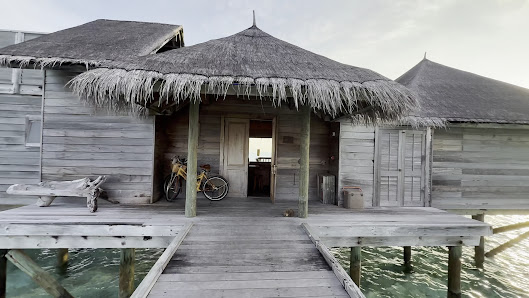 Gili Lankanfushi Maldives overwater villa — deck
