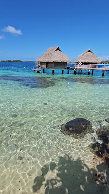 Hotel Maitai Polynesia overwater villa — interior