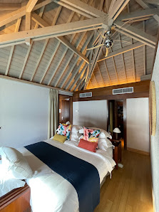 InterContinental Bora Bora Resort Thalasso Spa overwater villa — deck