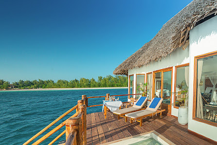 Isaraya Luxury Over Water Villas overwater villa — aerial
