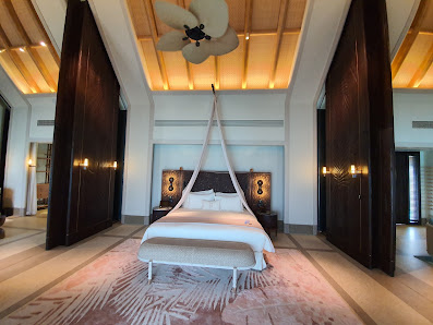 JOALI Maldives overwater villa — interior