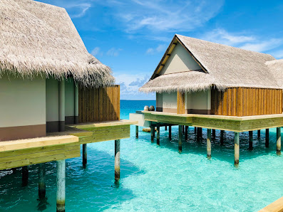 JOALI Maldives overwater villa — aerial