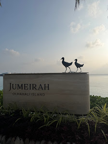 Jumeirah Olhahali Island overwater villa — interior