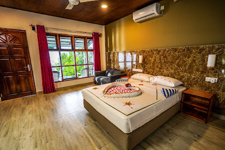 Lagoon View Maldives overwater villa — aerial