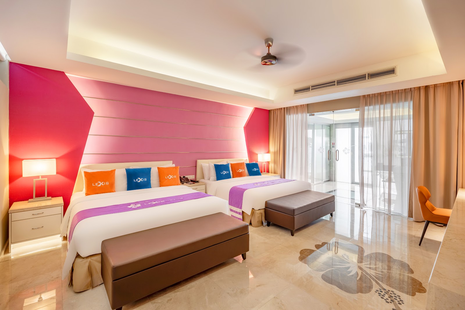 Lexis Hibiscus Port Dickson overwater villa — interior