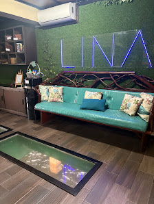 Lina Point Overwater Resort overwater villa — interior