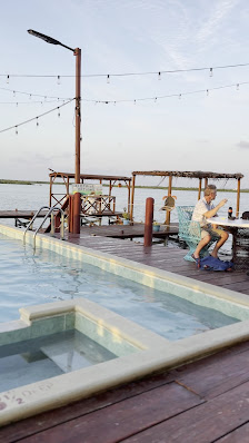Lina Point Overwater Resort overwater villa — deck