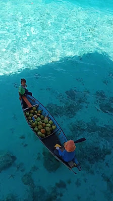 Mabul Water Bungalows overwater villa — interior