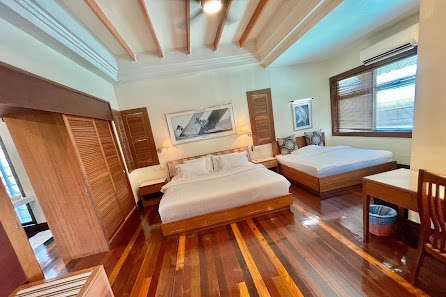 Mabul Water Bungalows overwater villa — deck