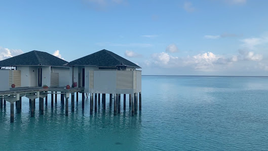 NH Collection Maldives Havodda Resort overwater villa — deck