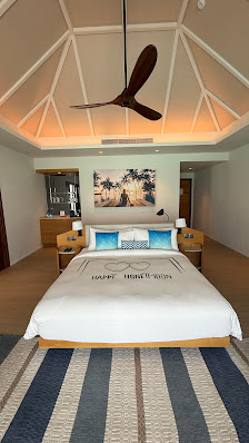 Nova Maldives overwater villa — interior