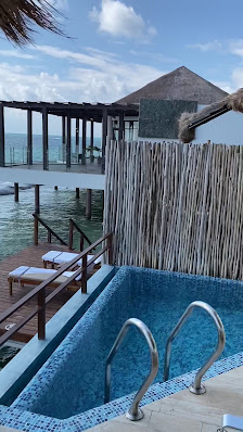 Palafitos Overwater Bungalows overwater villa — deck