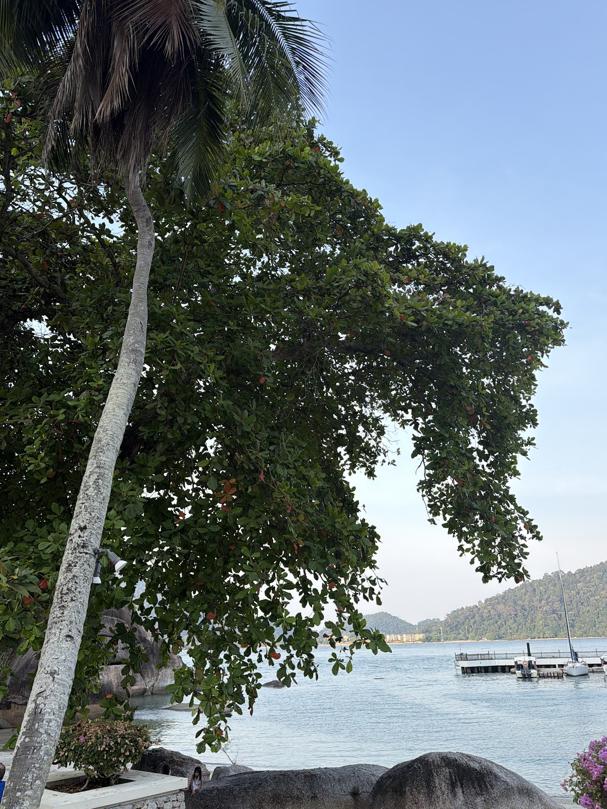 Pangkor Laut Resort overwater villa — lagoon