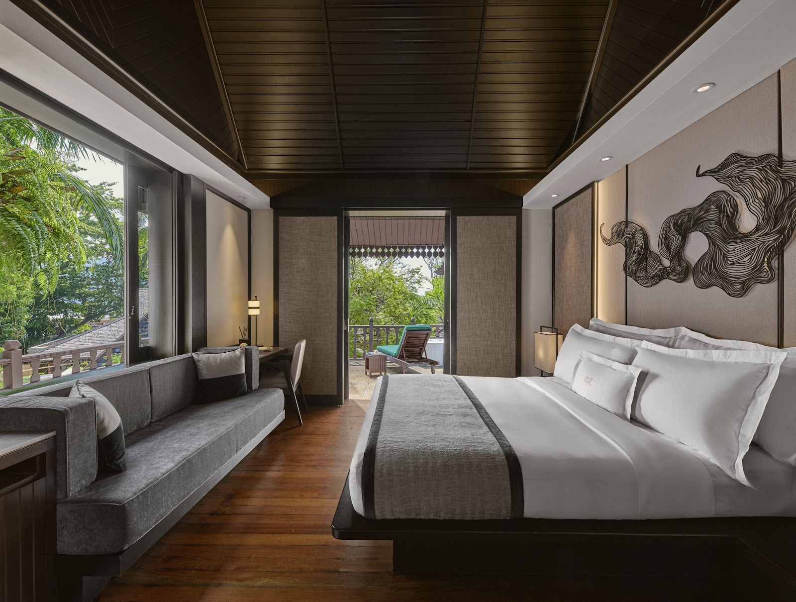 Pangkor Laut Resort overwater villa — deck