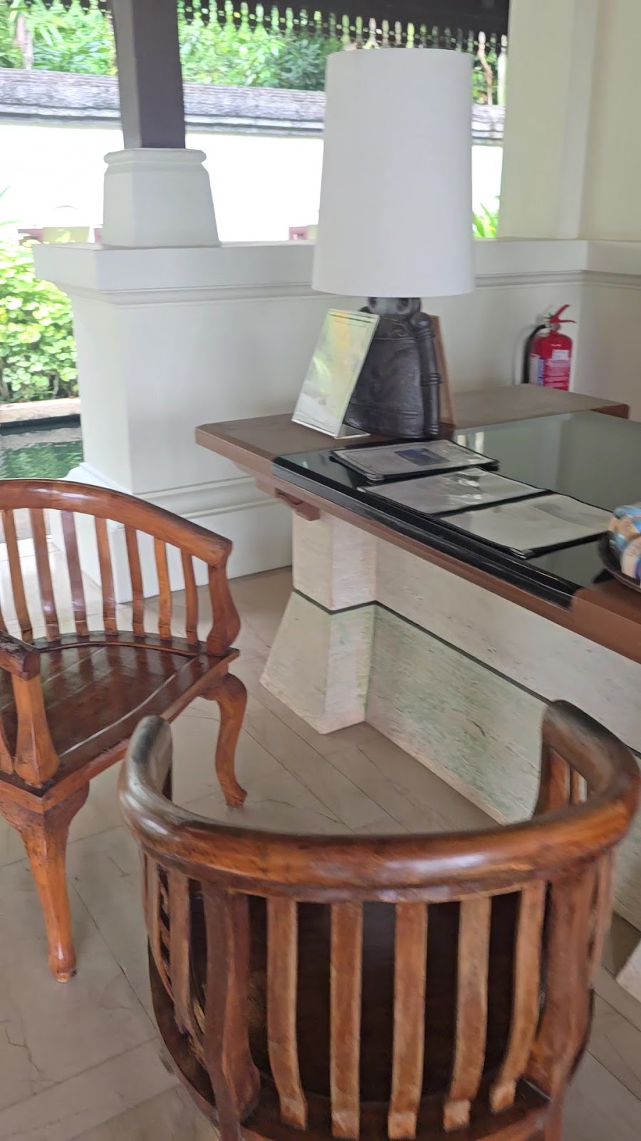 Pangkor Laut Resort overwater villa — aerial