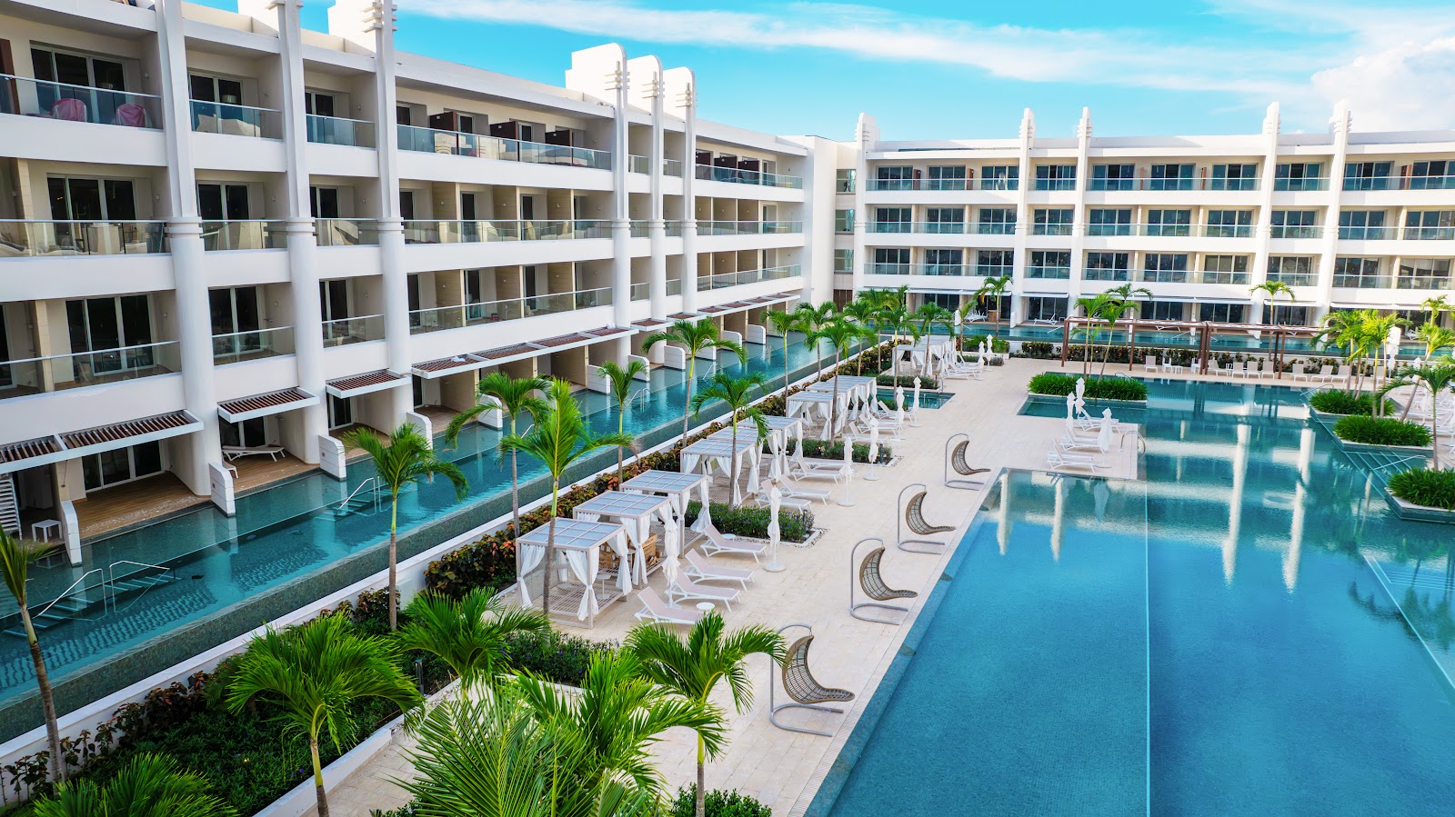 Princess Senses The Mangrove overwater villa — aerial
