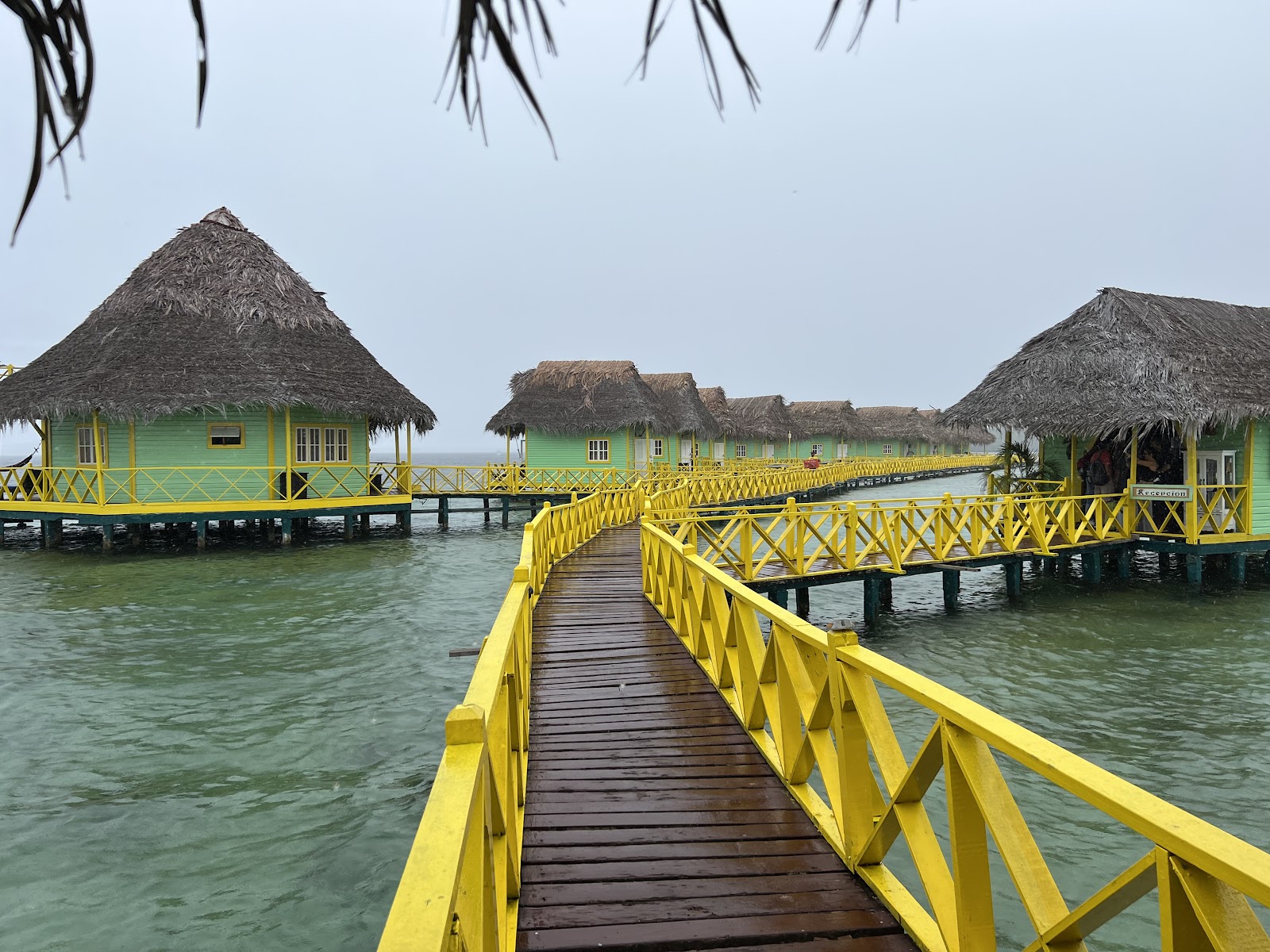 Punta Caracol Acqua Lodge overwater villa — deck