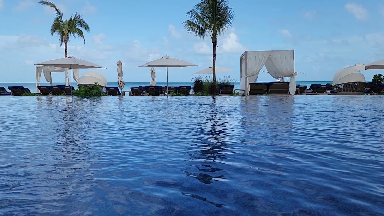 Royalton CHIC Antigua overwater villa — interior