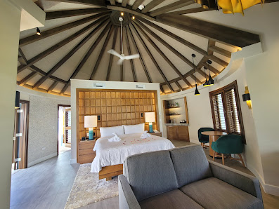Sandals South Coast overwater villa — interior