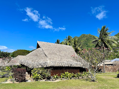 Sofitel Kia Ora Moorea Beach Resort overwater villa — aerial