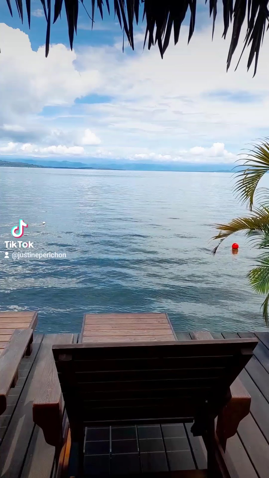 Sol Bungalows overwater villa — deck