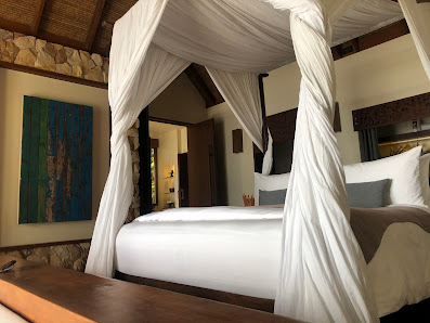 Song Saa Private Island overwater villa — aerial