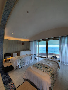 The St. Regis Maldives Vommuli Resort overwater villa — lagoon