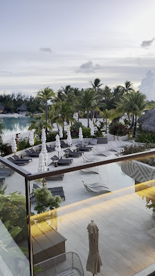 The Westin Bora Bora Resort & Spa overwater villa — deck