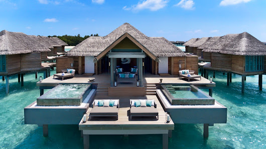 Vakkaru Maldives overwater villa — lagoon