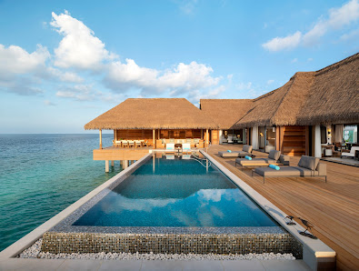 Waldorf Astoria Maldives Ithaafushi overwater villa 5