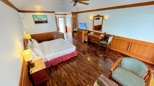 Water Bungalow overwater villa — interior